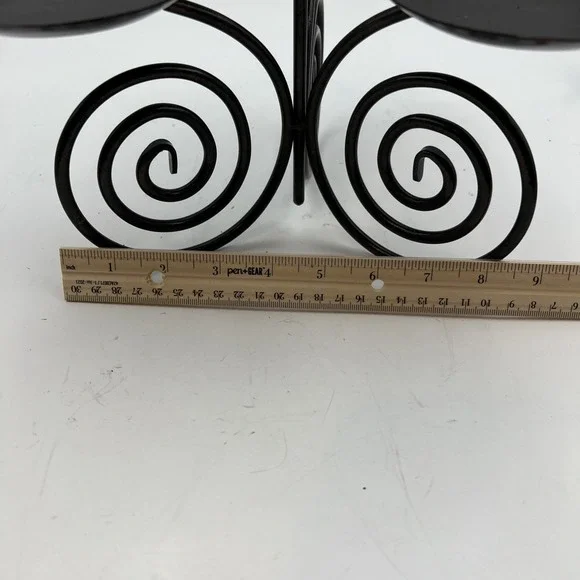 Partylite‎ Viking Scroll 4 Pillar Ball Candle Holder – PO297 - Picture 10 of 11